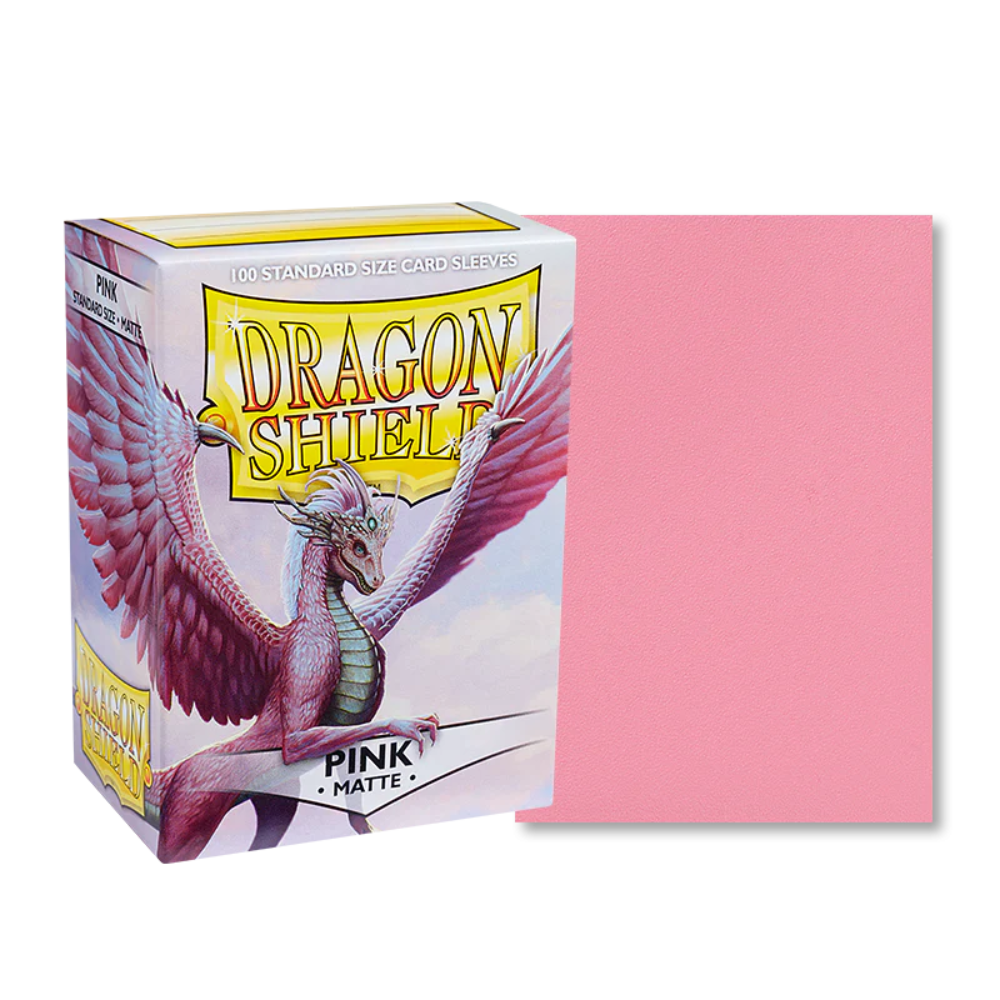 Dragon Shield - Standart Card Sleeves Matte - Pink (100x)
