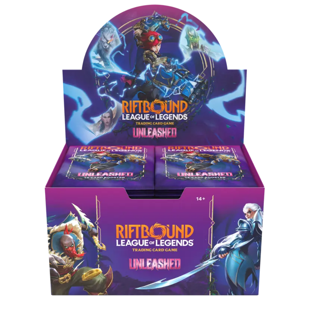 League of Legends Riftbound TCG - Unleashed - Booster Display - Englisch