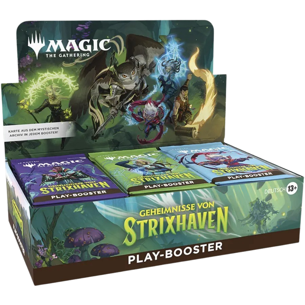 Magic: The Gathering - Secrets of Strixhaven - Play Booster Display (30 Play Boosters) - Englisch