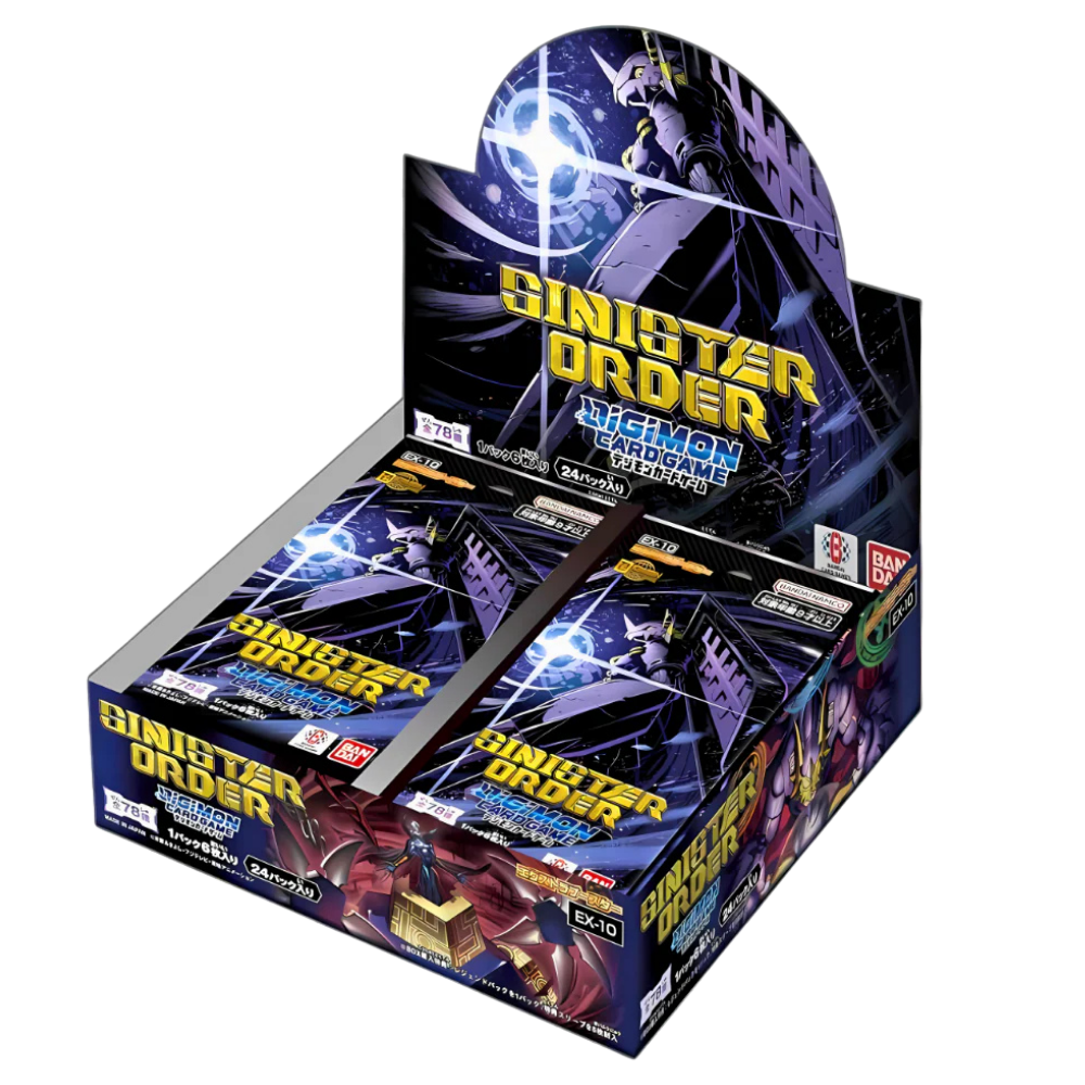Digimon Card Game EX-10 - Sinister Order - Booster Display – Englisch