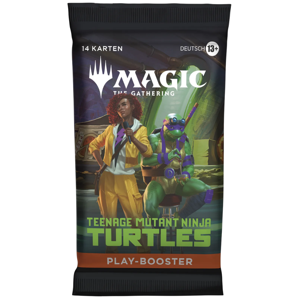 Magic: The Gathering - Teenage Mutant Ninja Turtles - Play Booster Display (30 Play Boosters) - Deutsch