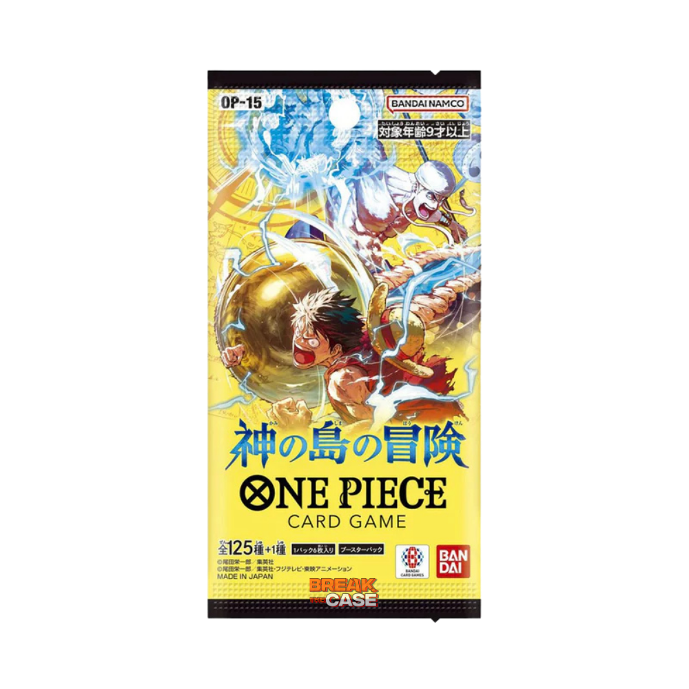 One Piece Card Game - OP15 - Adventure on the Island of the Gods - Booster – Japanisch