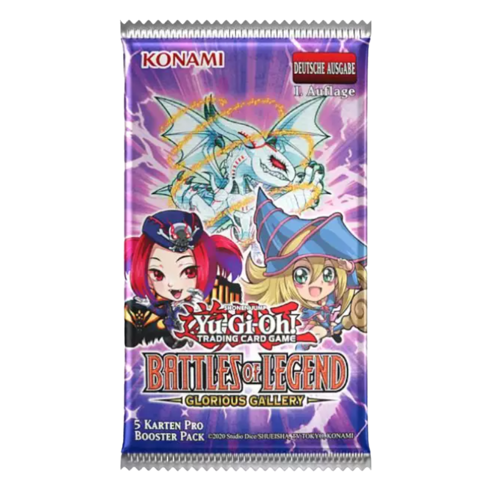 Yu-Gi-Oh! - Battles of Legend: Glorious Gallery - BLGG - 1. Auflage - Booster