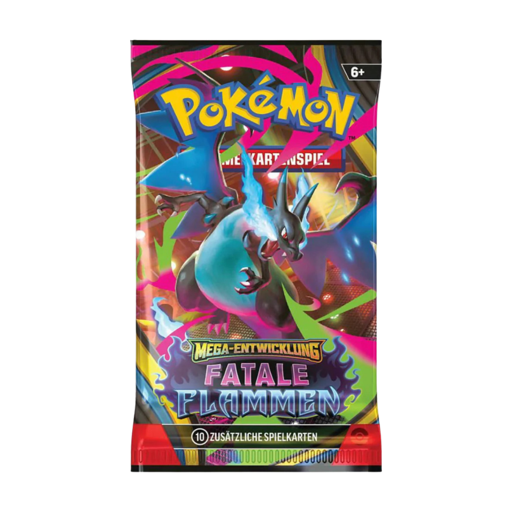 Pokémon - Mega Evolution - Fatale Flammen - ME02 – Booster – Deutsch