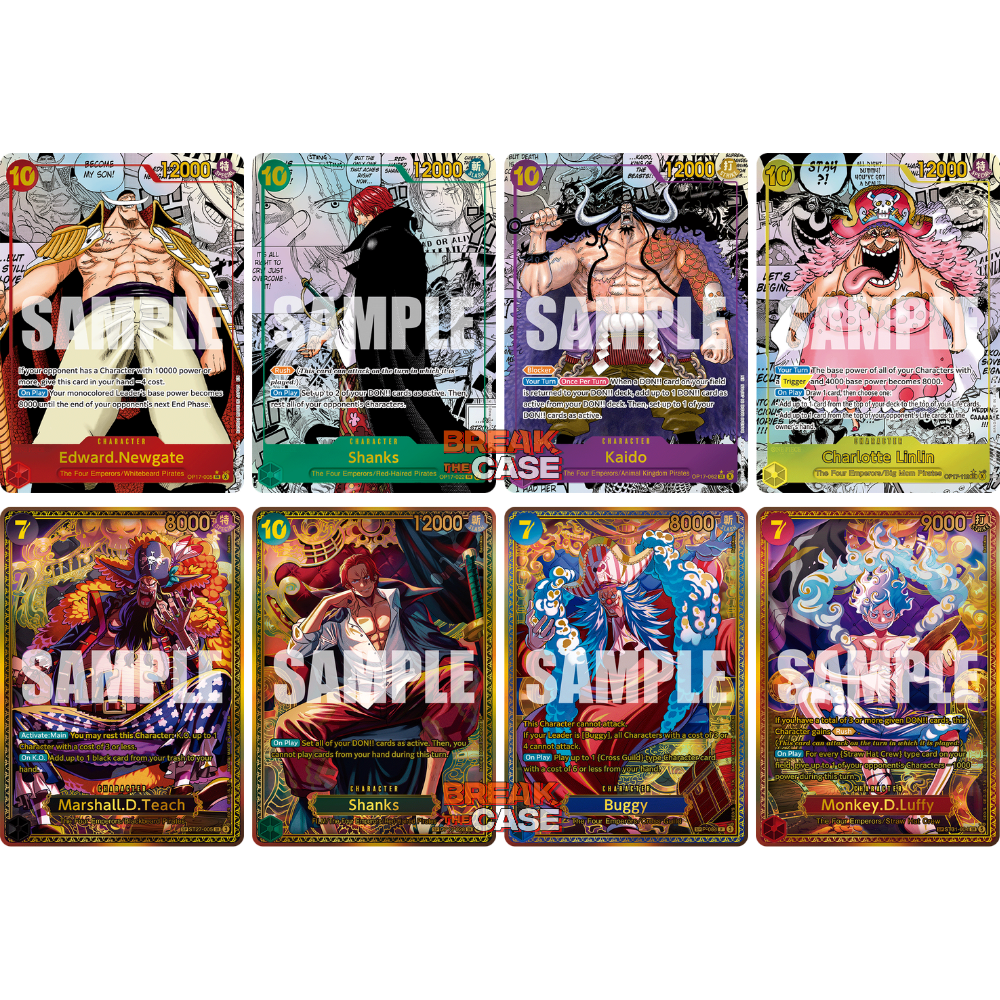 One Piece Card Game - THE WORLD'S STRONGEST WARRIORS - Booster Display [OP-17] - Englisch