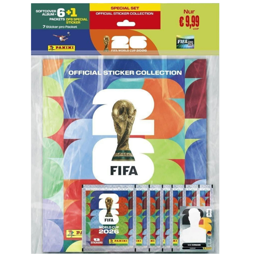 Panini - Fifa World Cup 2026 - Softcover Album + 6 Packs
