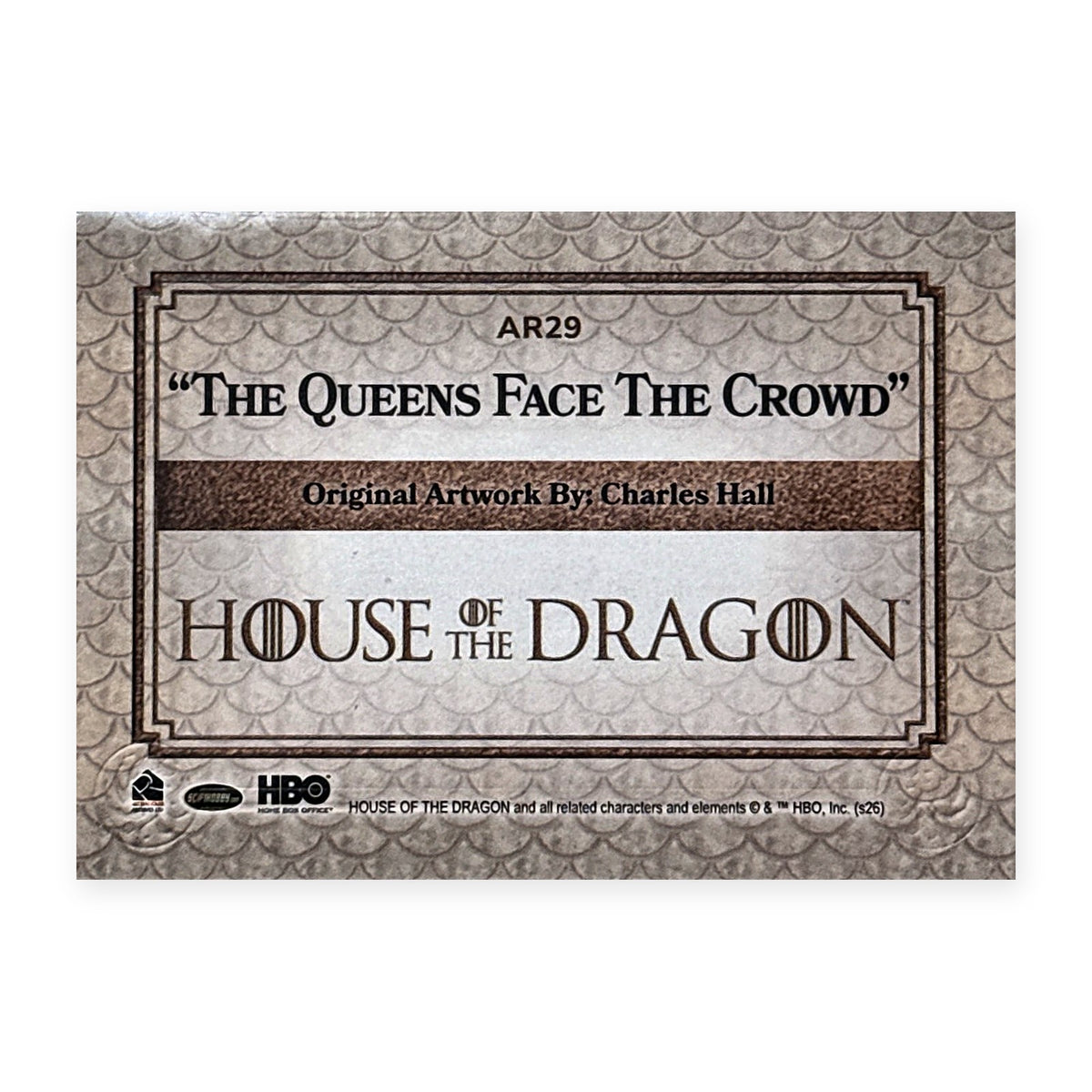 The Queens Face The Crowd AR29 HotD Series 2 Rückseite