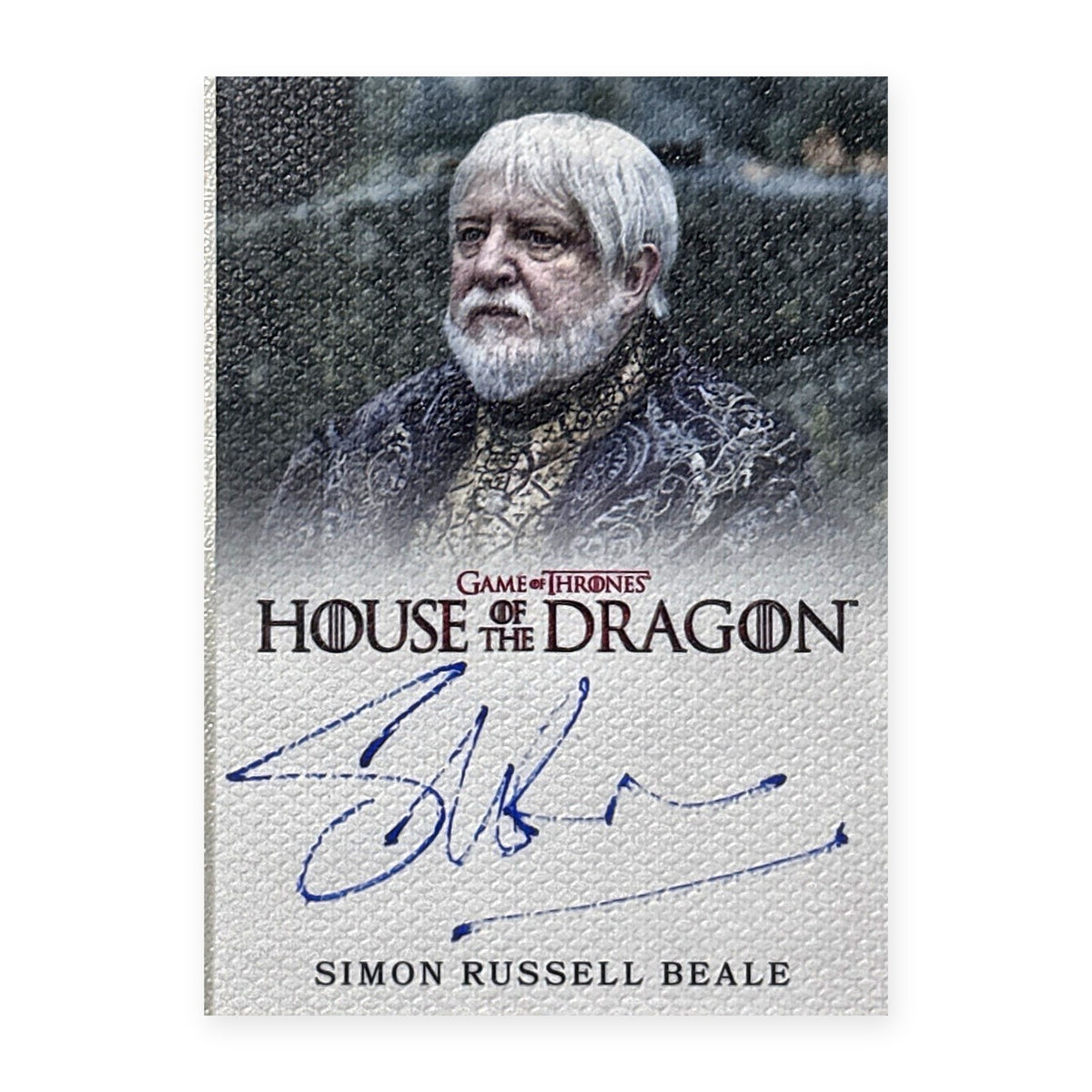 Simon Russell Beale Ser Simon Strong Autograph HotD Series 2 Vorderseite