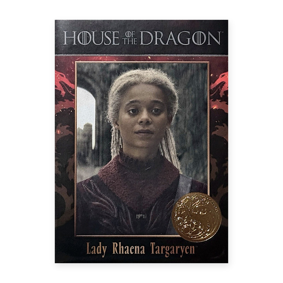 Lady Rhaena Targaryen 32 HotD Series 2 Vorderseite