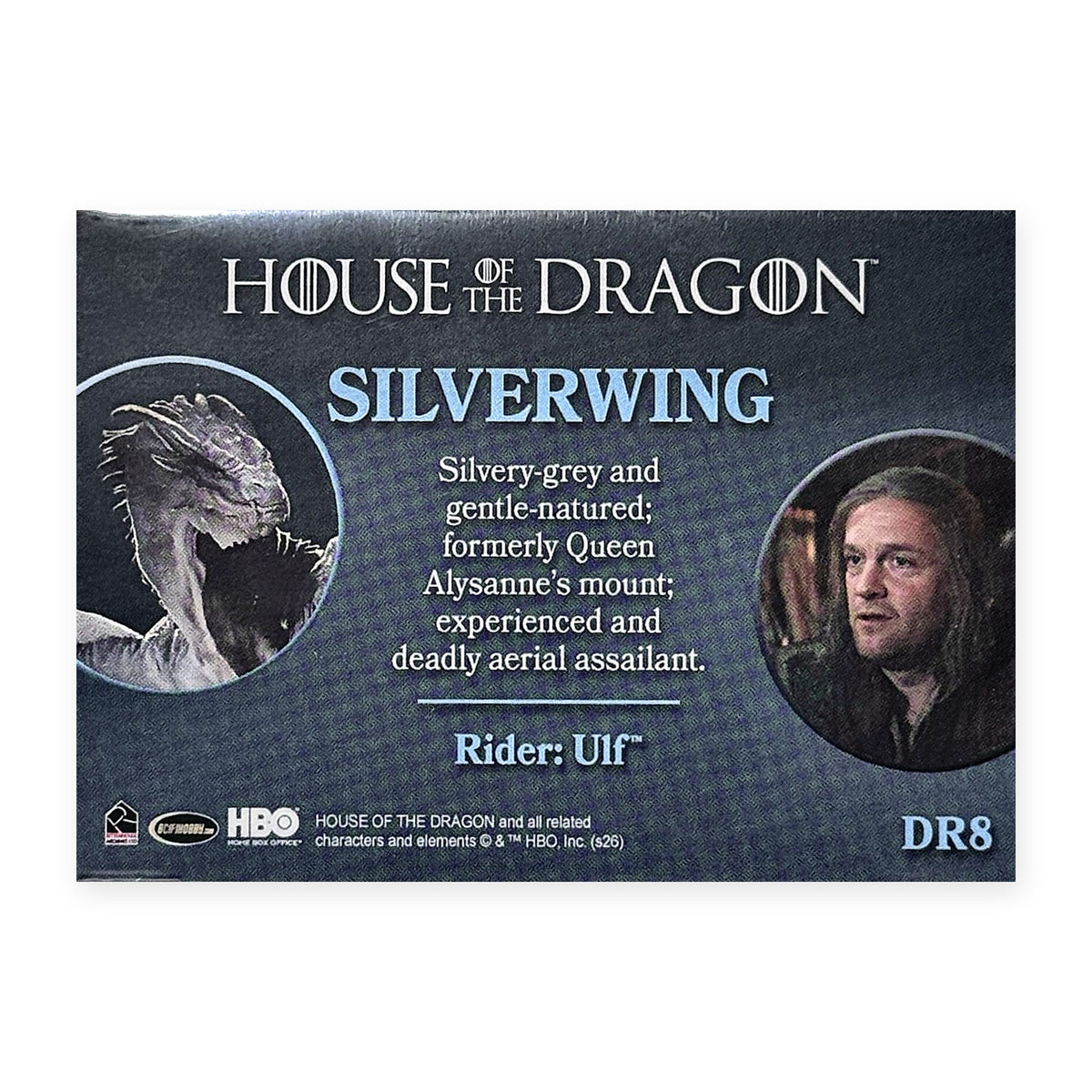 Silverwing & Ulf DR8 HotD Series 2 Rückseite