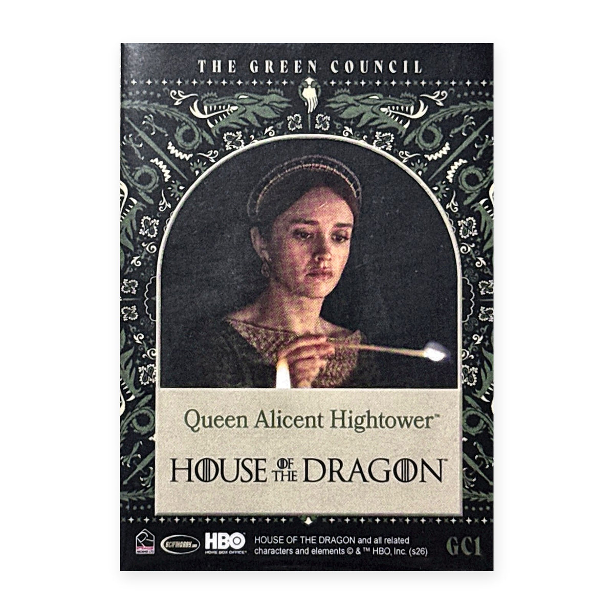 Queen Alicent Hightower GC1 HotD Series 2 Rückseite