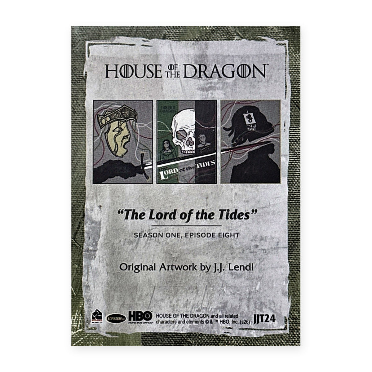The Lord of the Tides JJT24 HotD Series 2 Rückseite